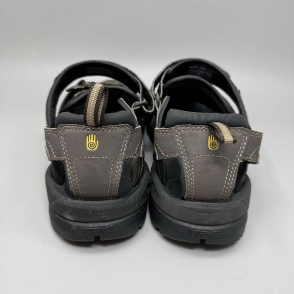 Teva Forebay Sandal Mens Sz 10 Shocpad Comfort Water Hiking 1001116 Brown - Picture 6 of 9